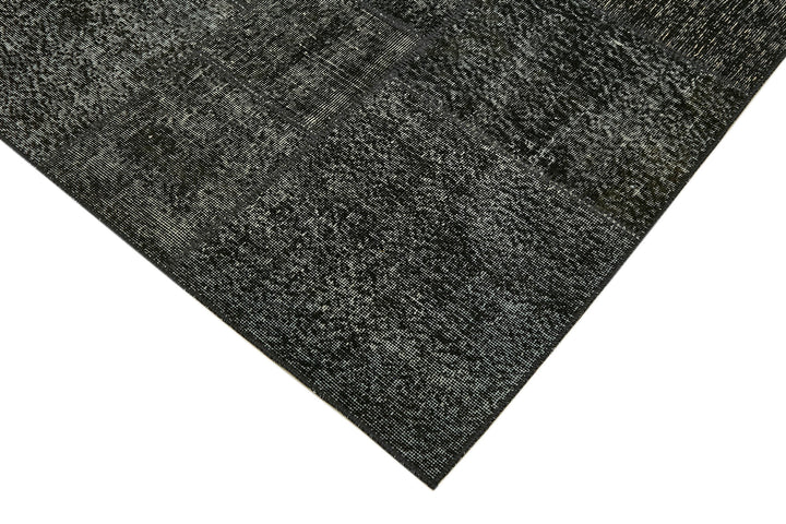 8x11 Black Patchwork Rug- 43257