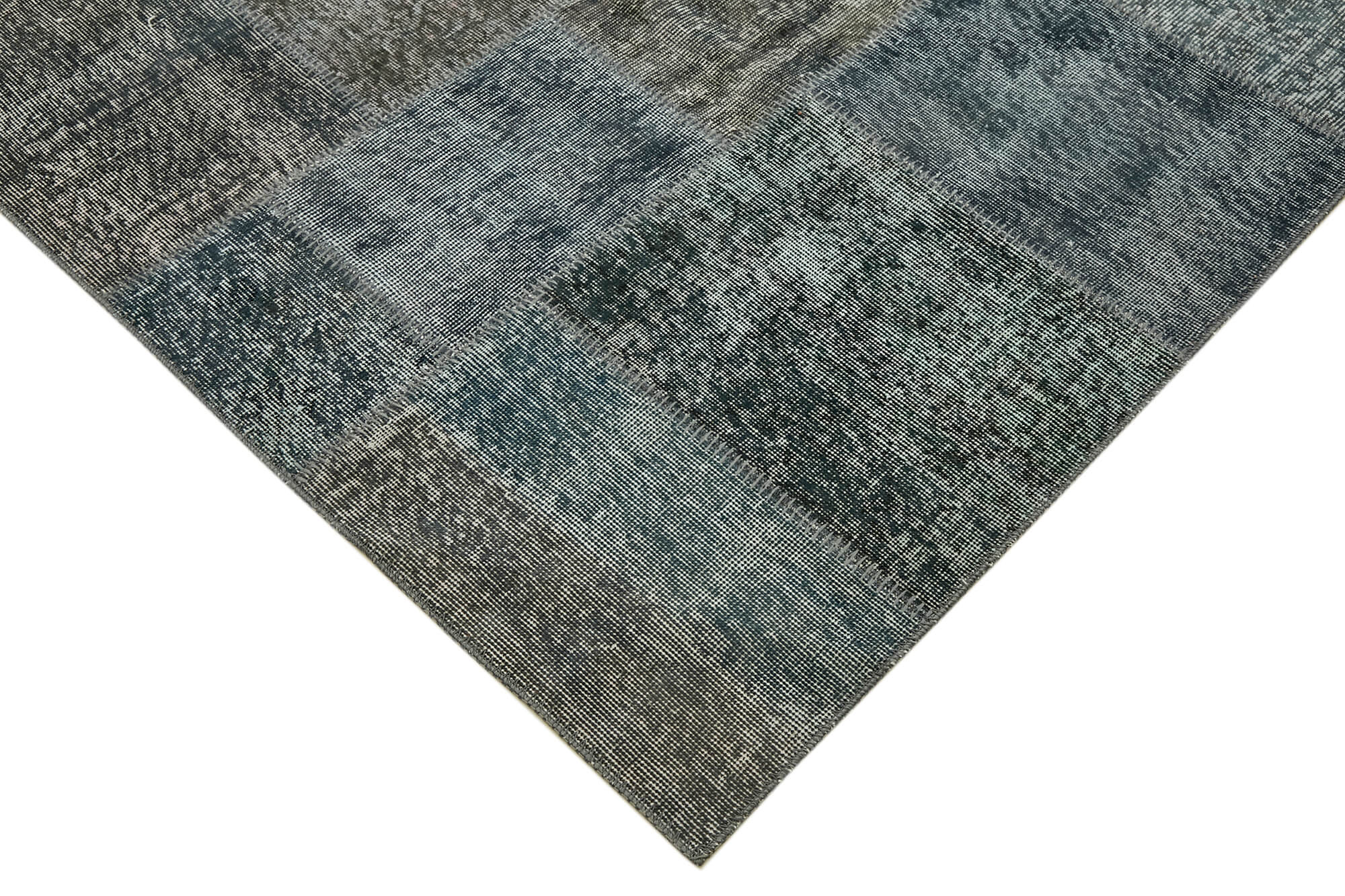 8x11 Grey Patchwork Rug- 43258