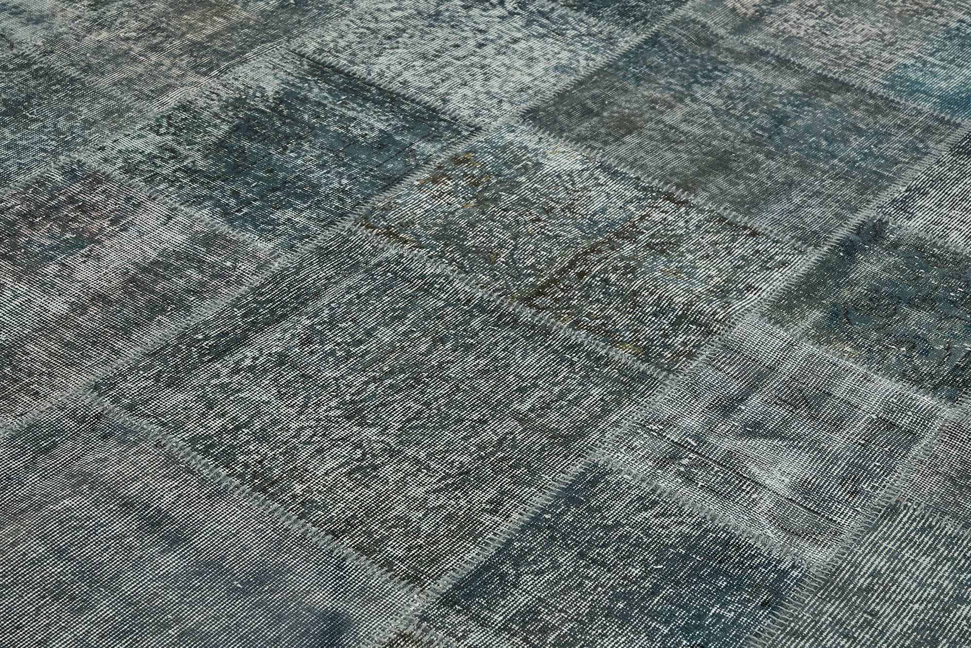 8x11 Grey Patchwork Rug- 43258