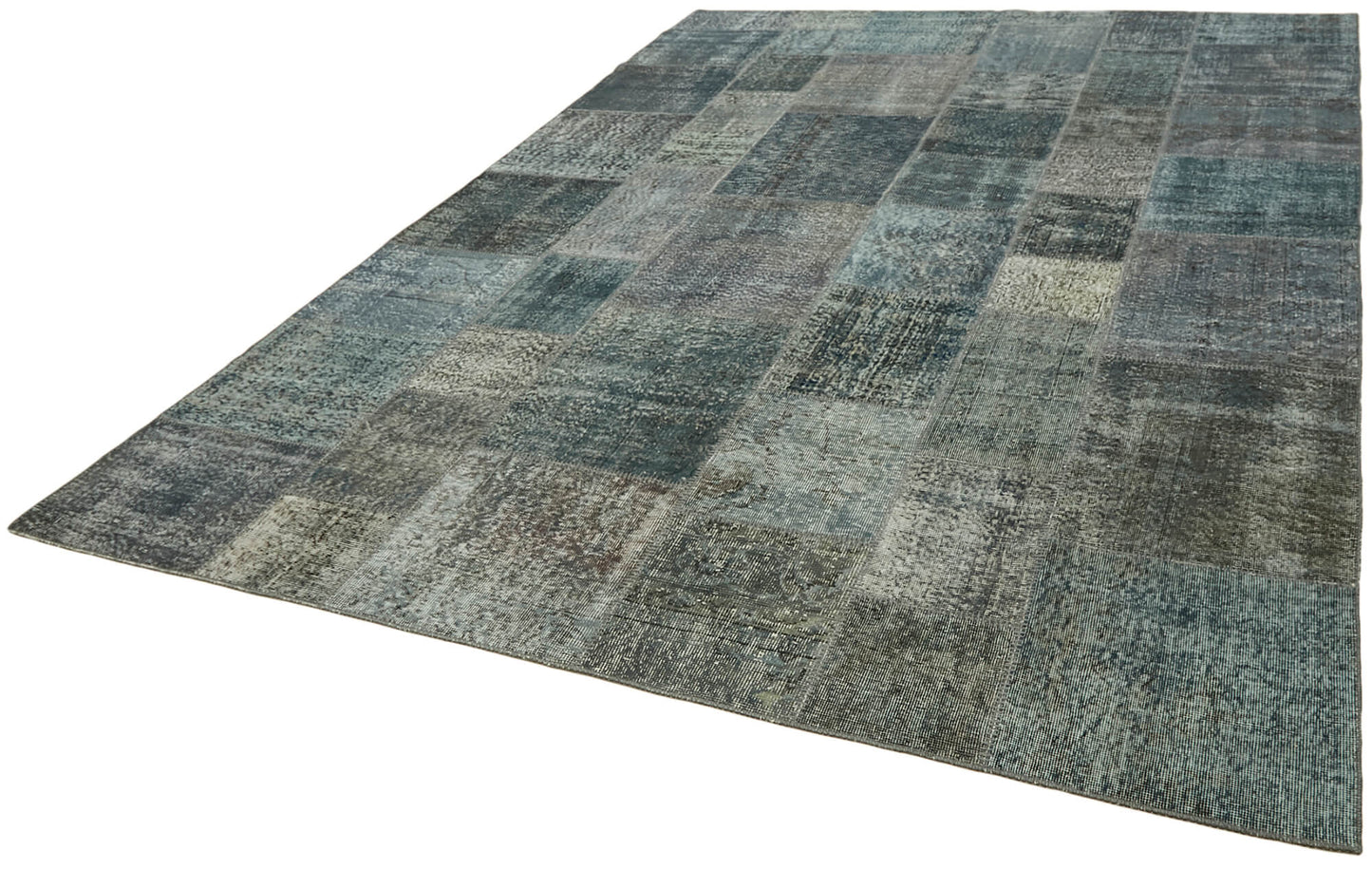 8x11 Grey Patchwork Rug- 43259