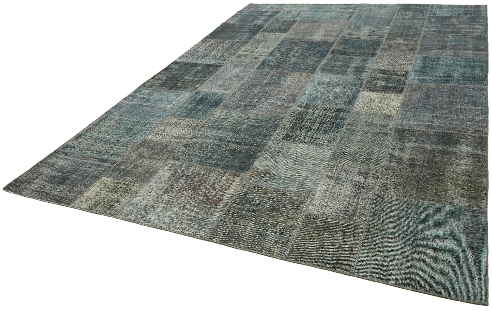 8x11 Grey Patchwork Rug- 43259
