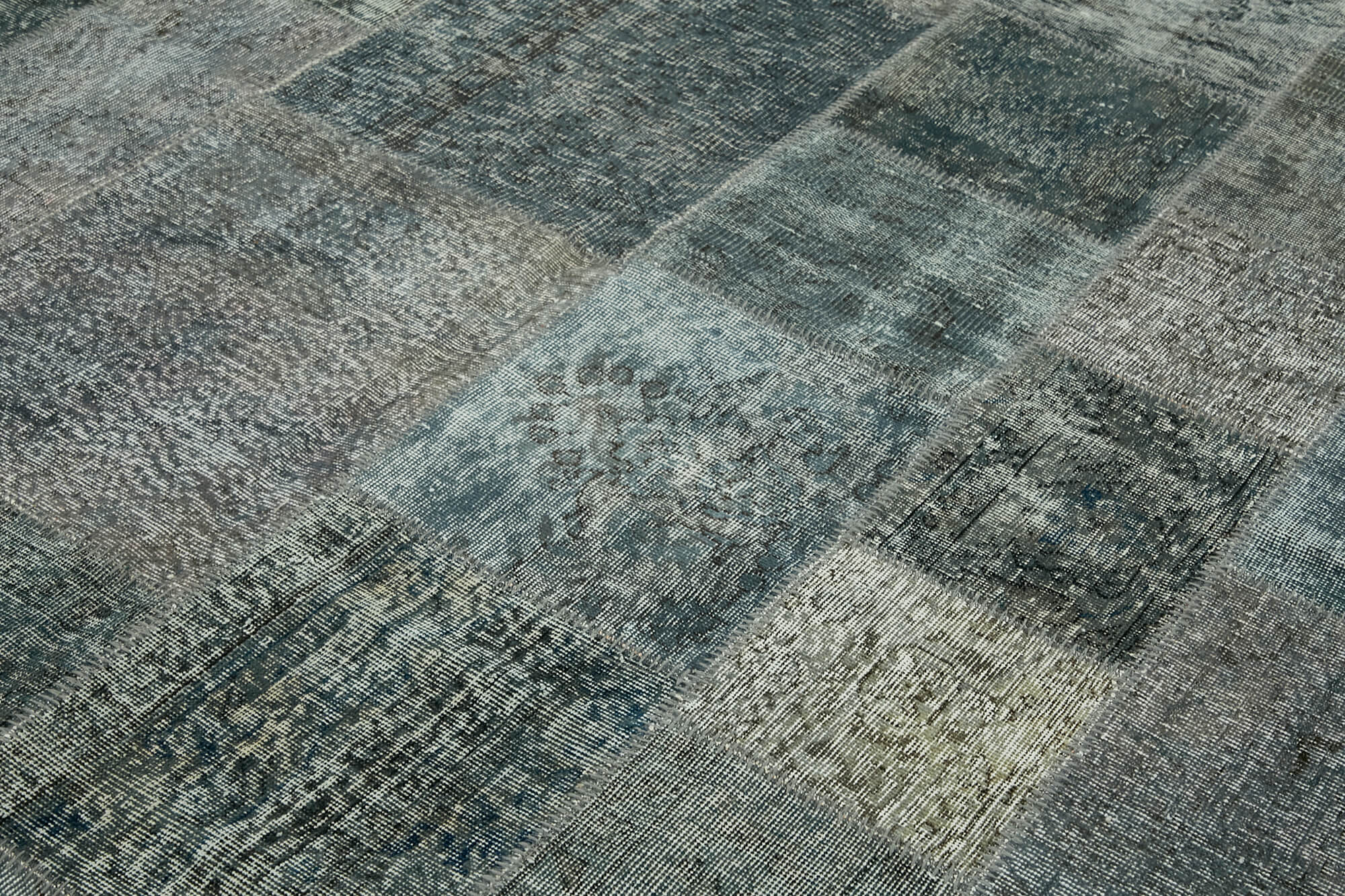 8x11 Grey Patchwork Rug- 43259