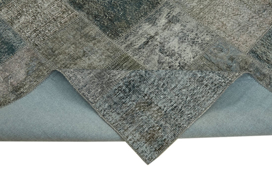 8x11 Grey Patchwork Rug- 43259