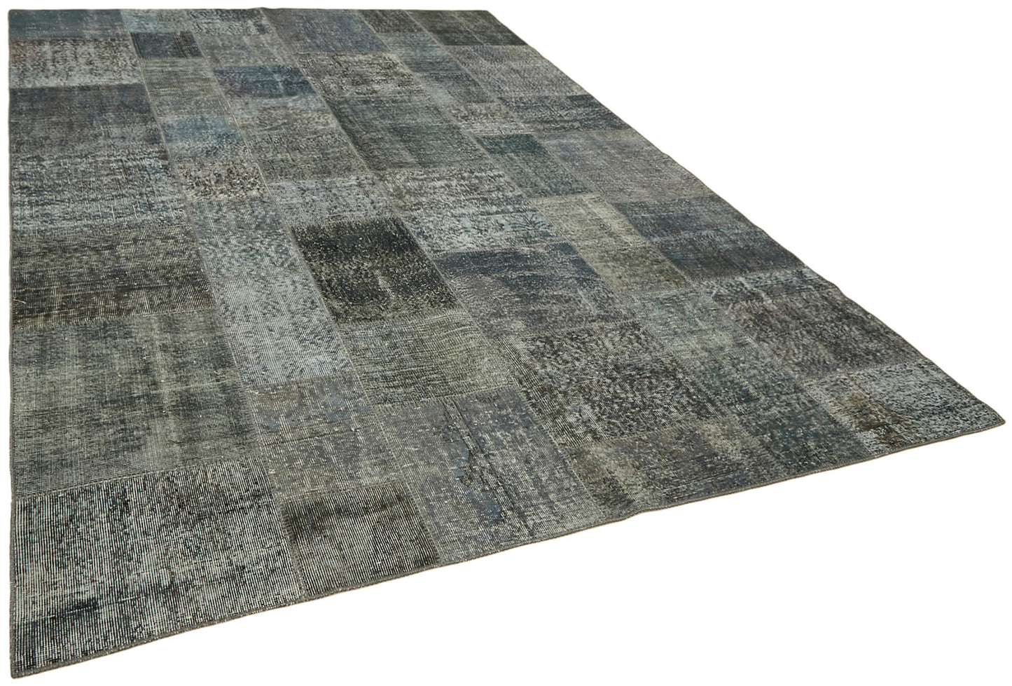 8x11 Grey Patchwork Rug- 43260