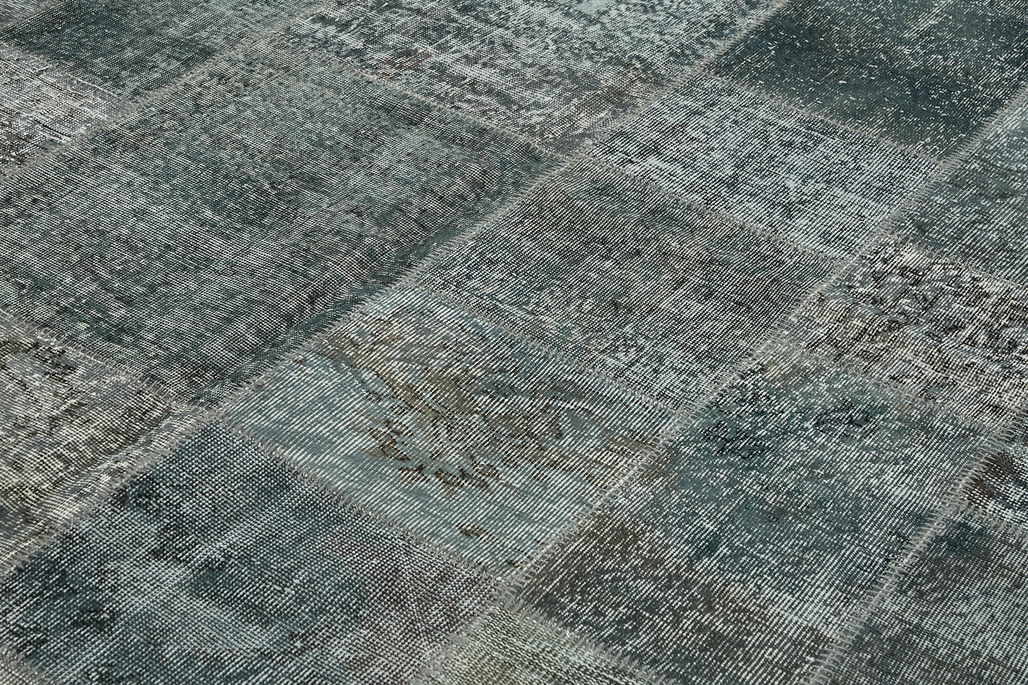 8x11 Grey Patchwork Rug- 43260