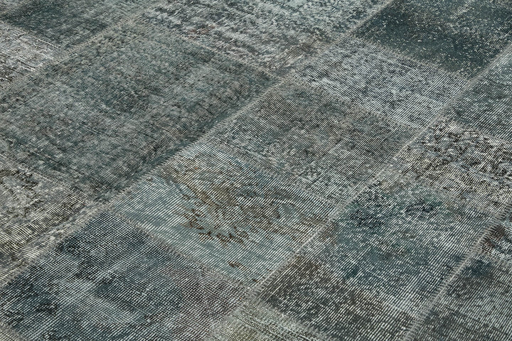 8x11 Grey Patchwork Rug- 43260