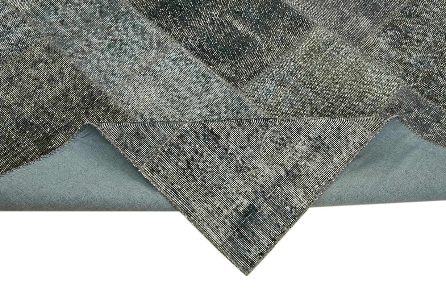 8x11 Grey Patchwork Rug- 43260