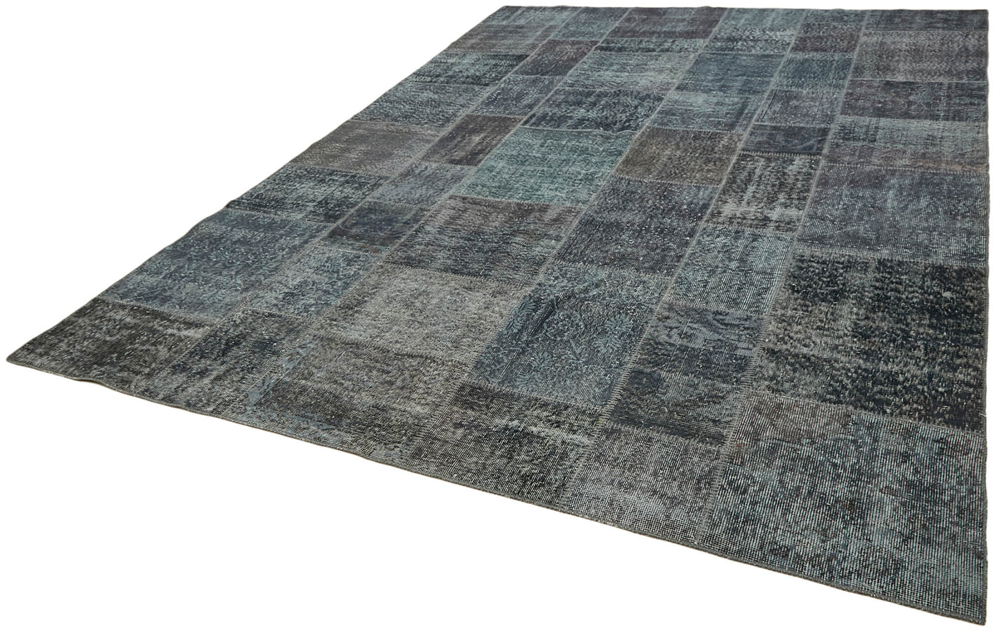 8x11 Grey Patchwork Rug- 43261
