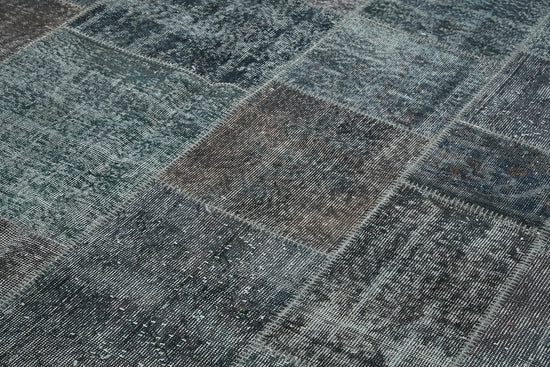 8x11 Grey Patchwork Rug- 43261