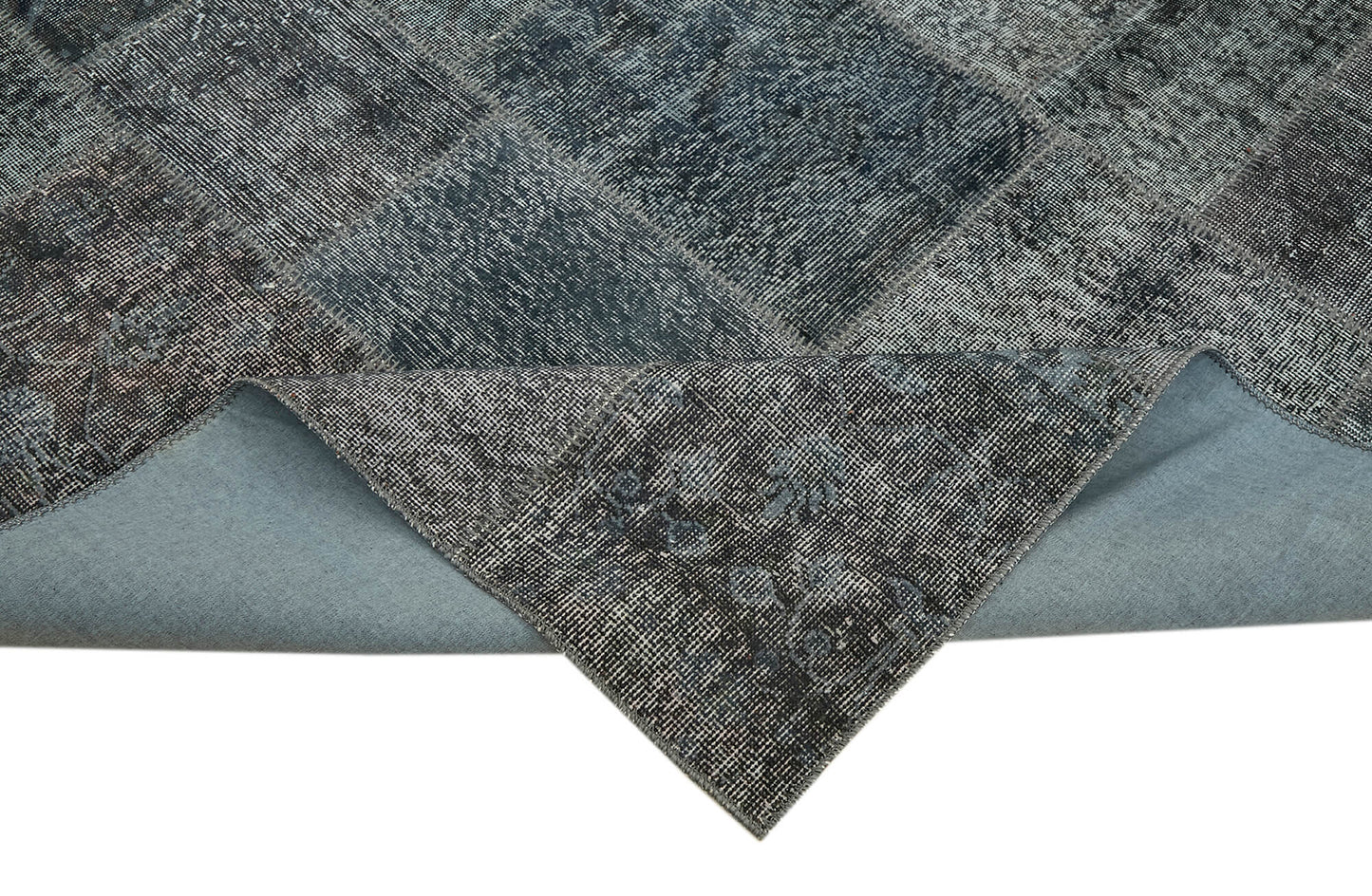 8x11 Grey Patchwork Rug- 43261