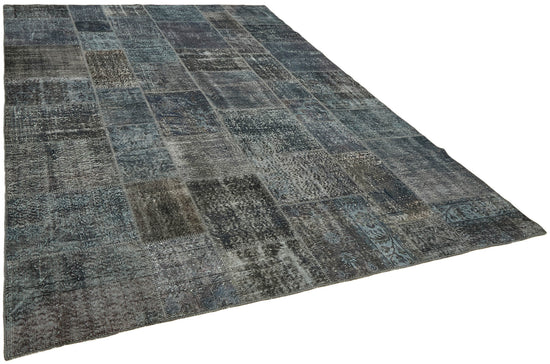 8x11 Grey Patchwork Rug- 43262