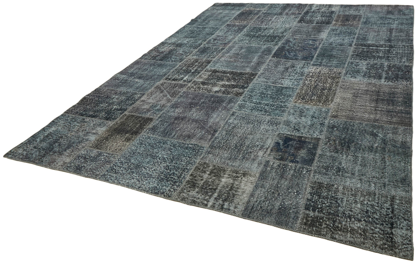8x11 Grey Patchwork Rug- 43262