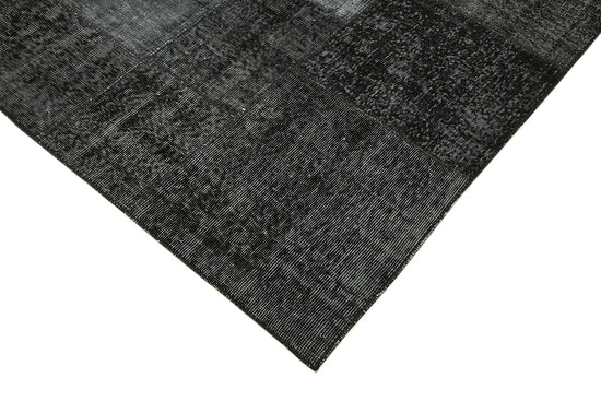 8x11 Black Patchwork Rug- 43270