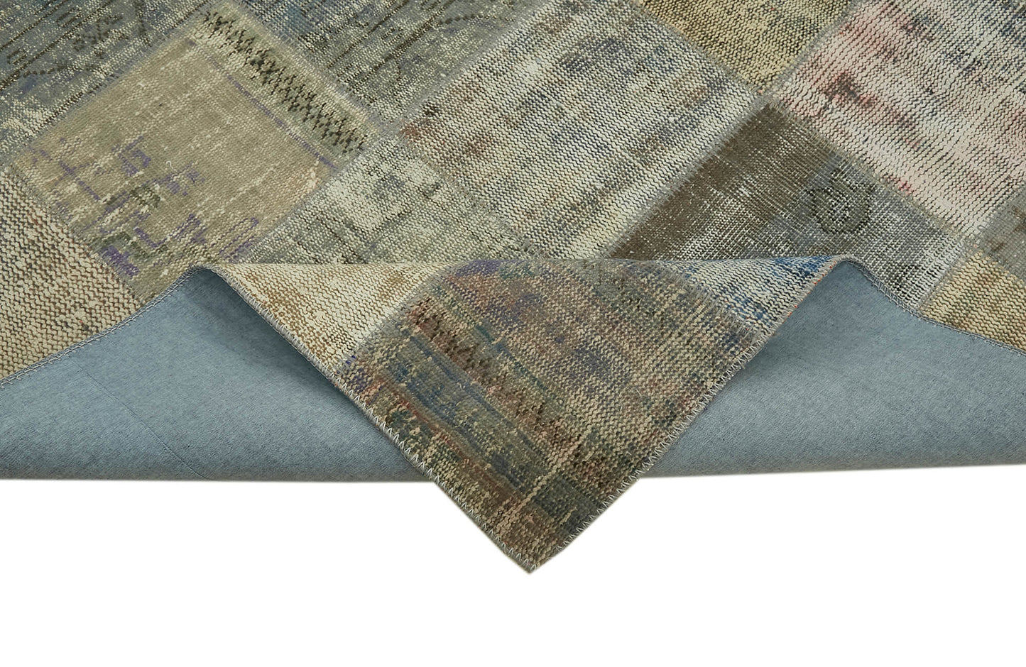 8x11 Grey Patchwork Rug- 43275