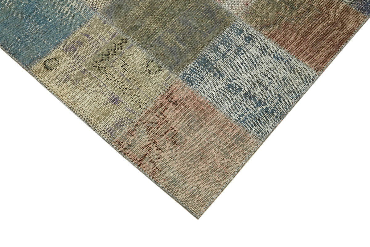 8x11 Grey Patchwork Rug- 43277
