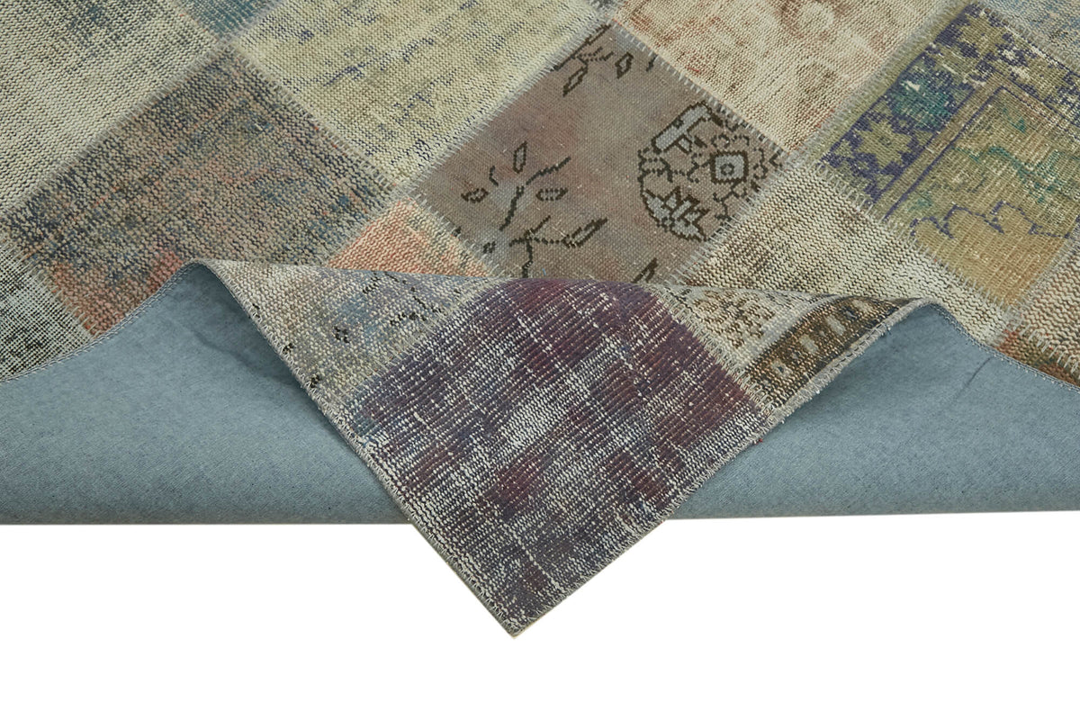 8x11 Grey Patchwork Rug- 43277