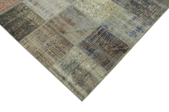 8x11 Grey Patchwork Rug- 43279