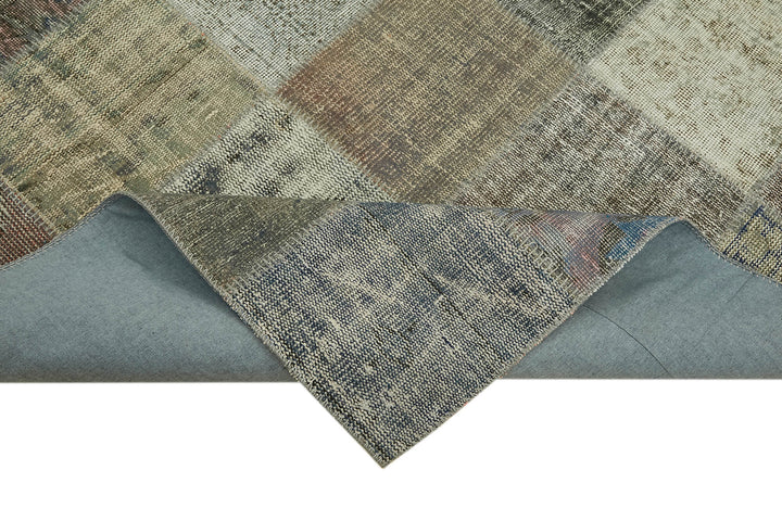 8x11 Grey Patchwork Rug- 43279