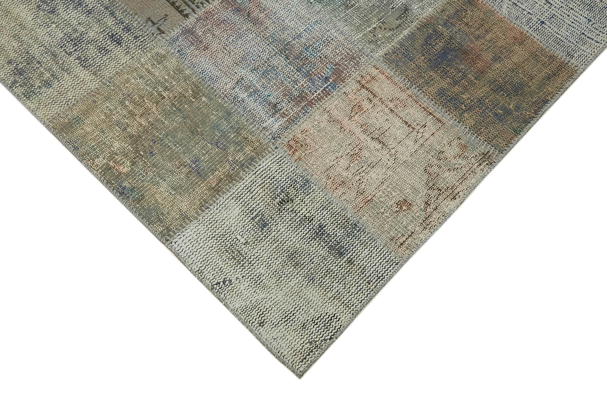 8x11 Grey Patchwork Rug- 43280