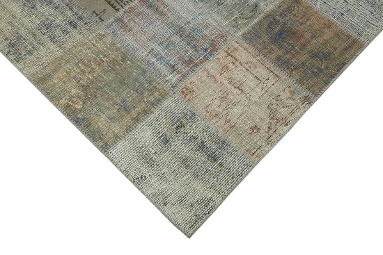 8x11 Grey Patchwork Rug- 43280