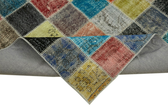 10x13 Multicolor Patchwork Rug - 43291