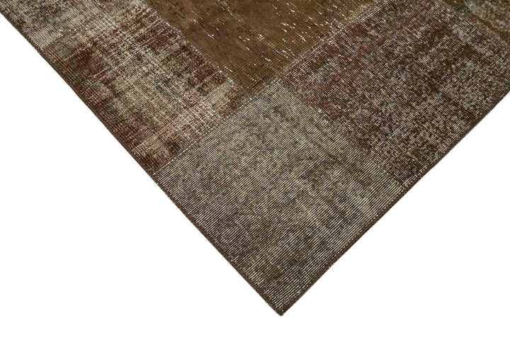 10x13 Brown Patchwork Rug - 43296