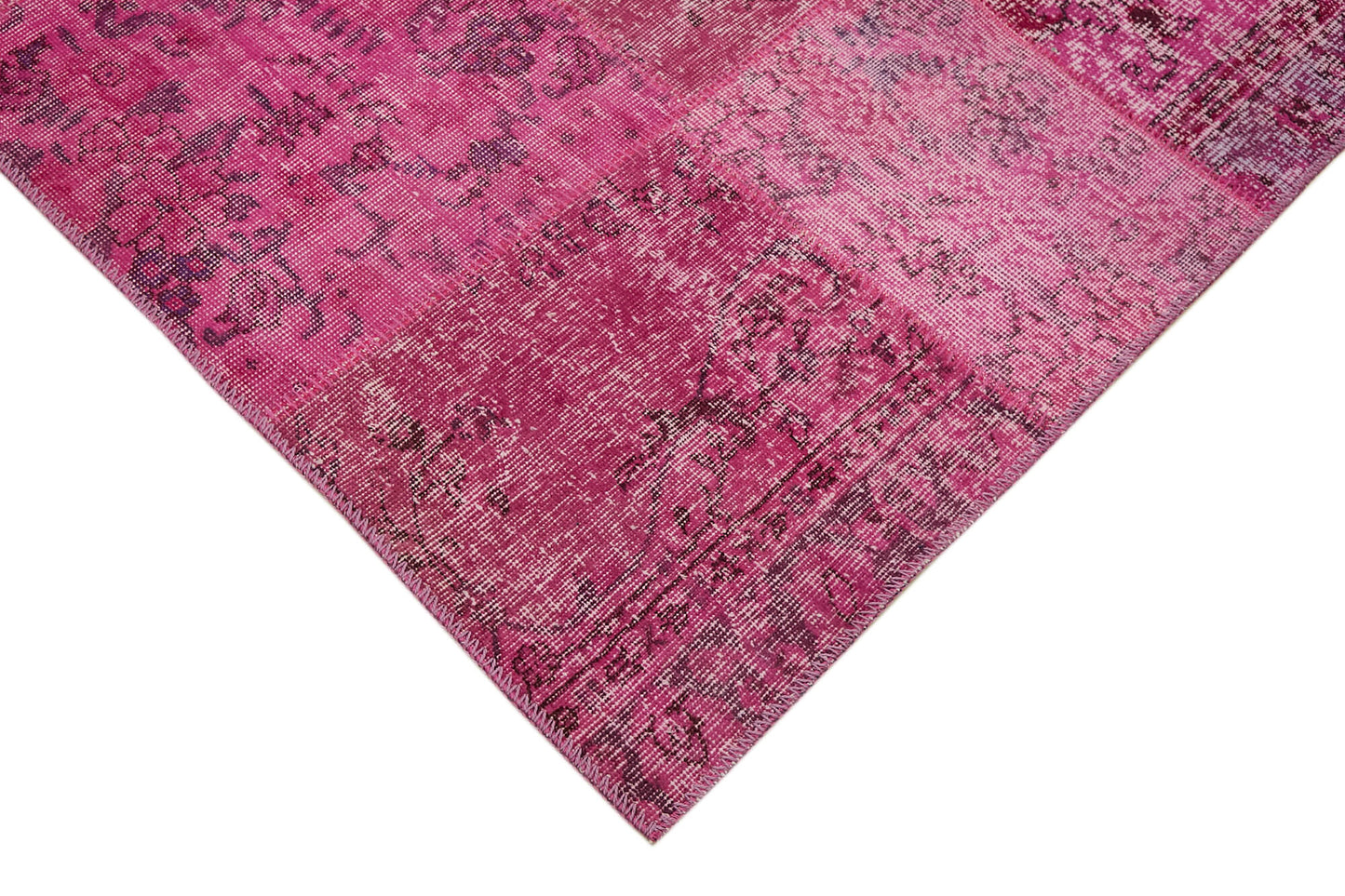 10x13 Pink Patchwork Rug - 43301