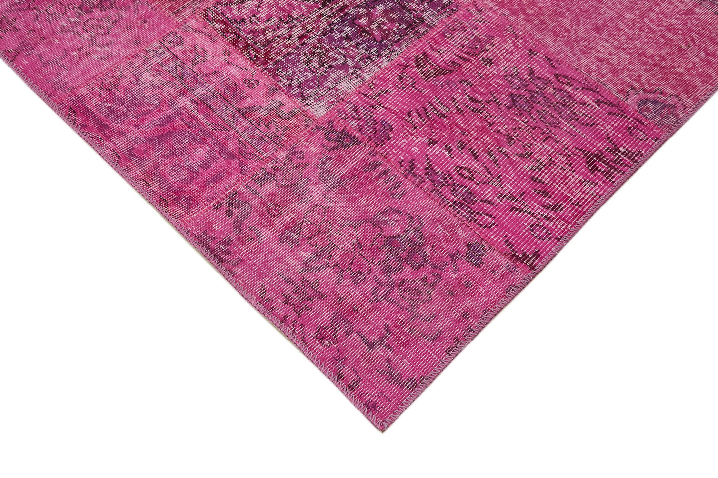 10x13 Pink Patchwork Rug - 43302
