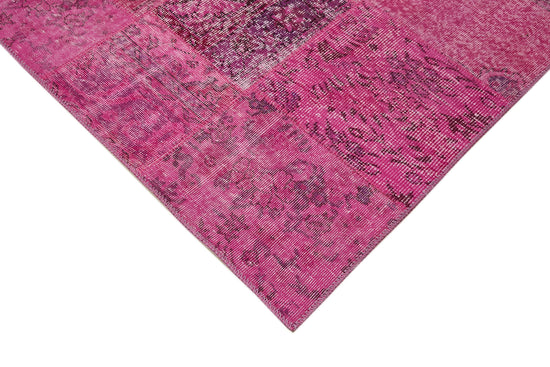 10x13 Pink Patchwork Rug - 43302