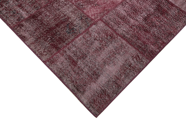 10x13 Red Patchwork Rug - 43305