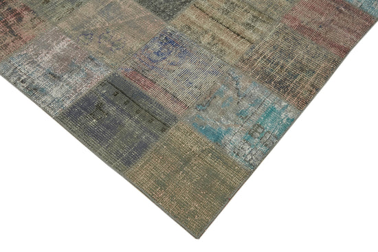 10x13 Grey Patchwork Rug - 43318