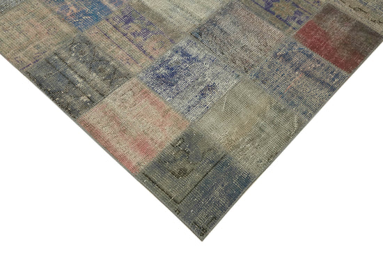 10x13 Grey Patchwork Rug - 43319