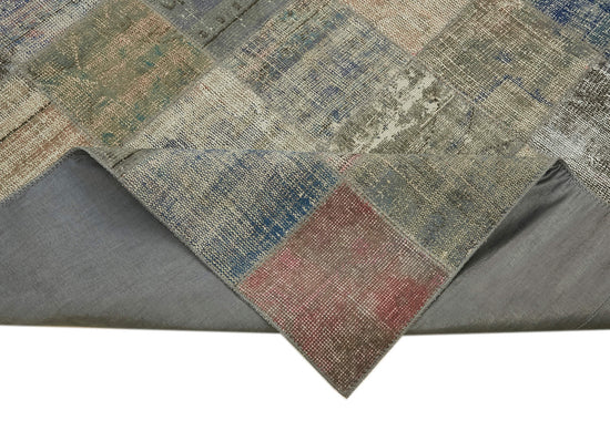 10x13 Grey Patchwork Rug - 43319