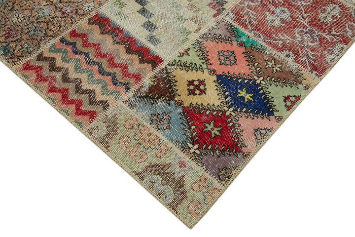 10x13 Beige Patchwork Rug - 43331