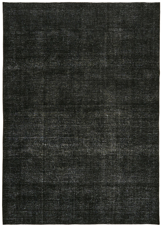 10x13 Black Overdyed Large Area Rug - 43350