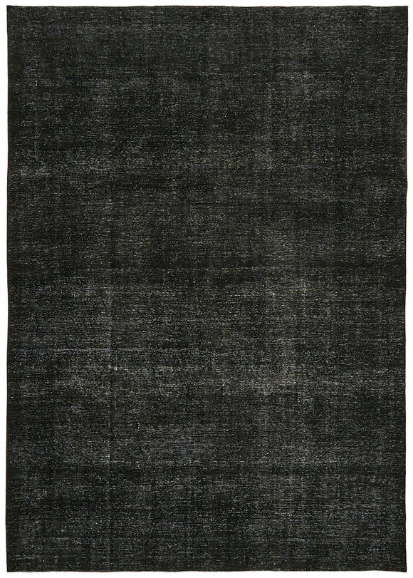 10x13 Black Overdyed Large Area Rug - 43350