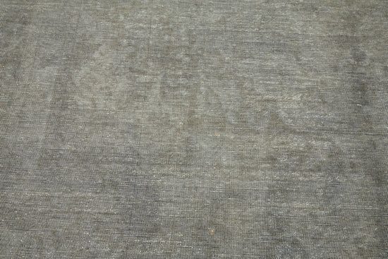 9x14 Grey Overdyed Large Area Rug - 43352