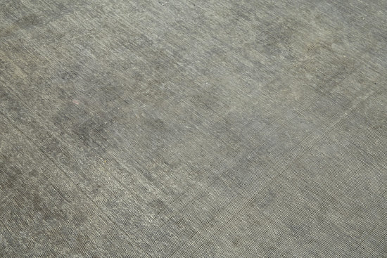 9x14 Grey Overdyed Large Area Rug - 43352