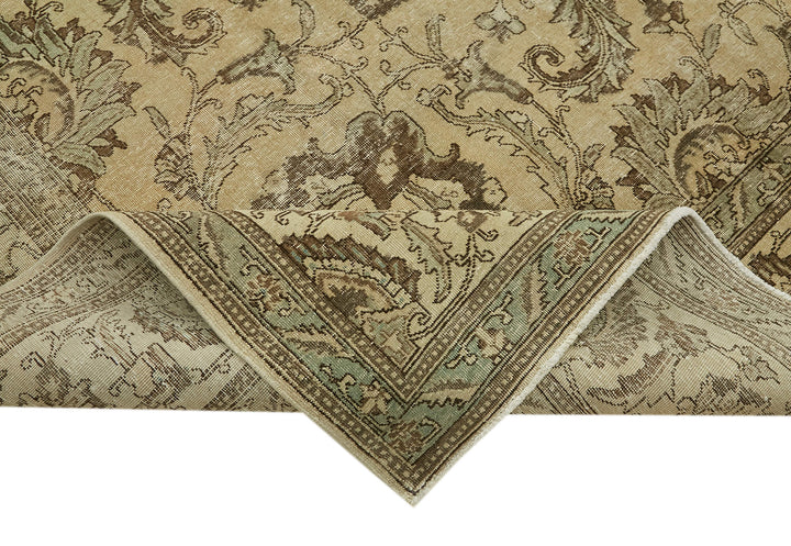 12x18 Beige Vintage Large Area Rug - 43355