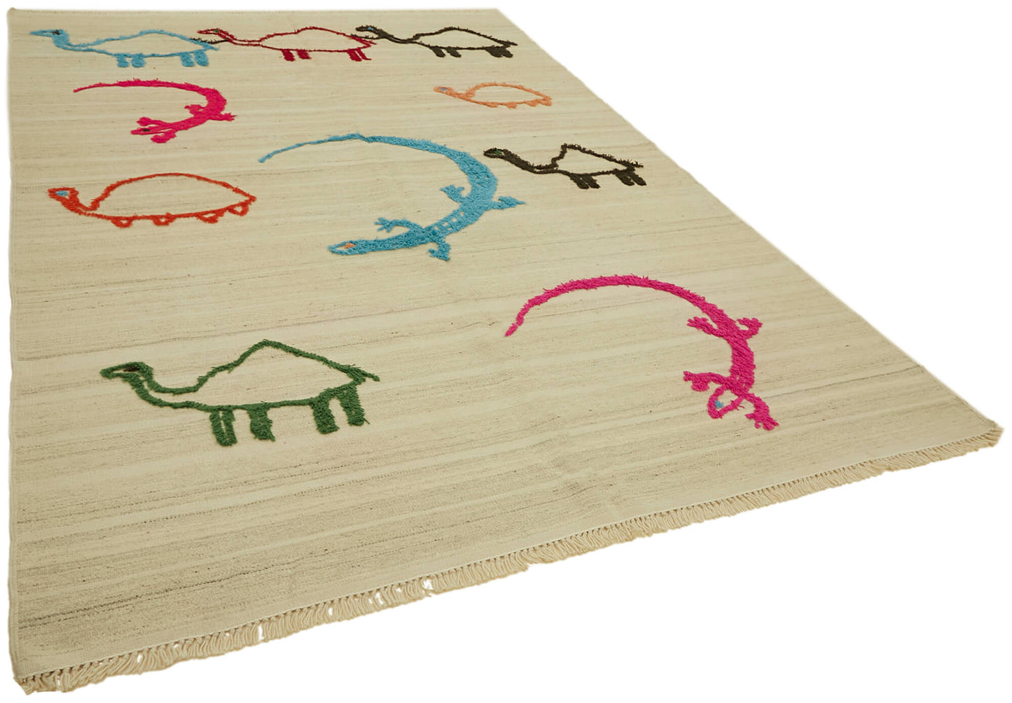 8x10 Beige Contemporary Area Rug - 43370