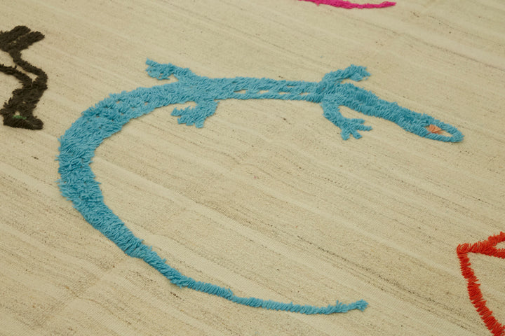 8x10 Beige Contemporary Area Rug - 43370