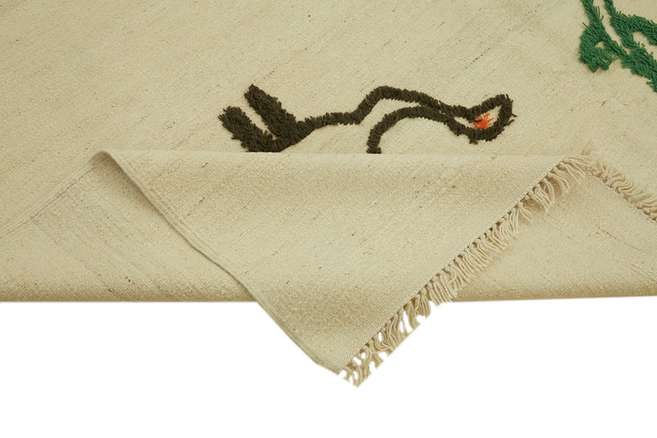 8x11 Beige Contemporary Area Rug - 43371