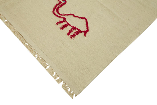 7x11 Beige Contemporary Area Rug - 43372