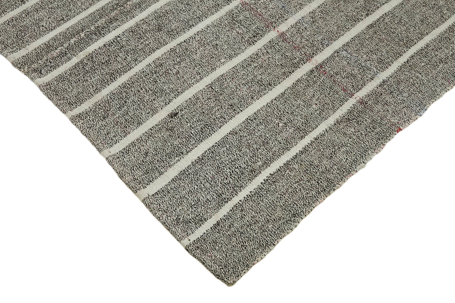 6x8 Grey Anatolian Kilim Rug - 43457