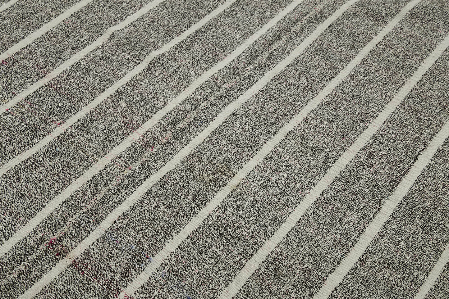 6x8 Grey Anatolian Kilim Rug - 43457