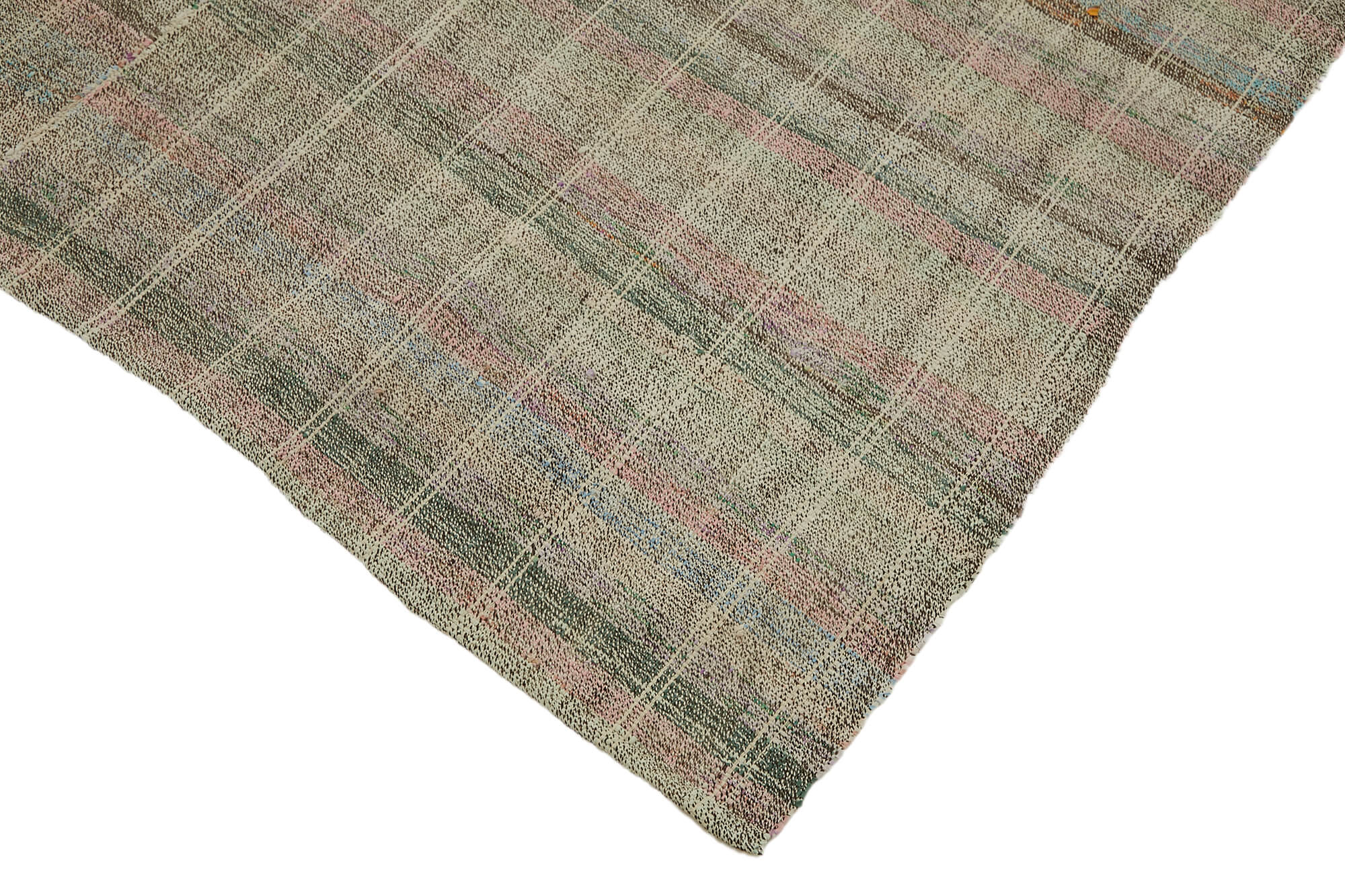 6x10 Grey Anatolian Kilim Rug - 43461