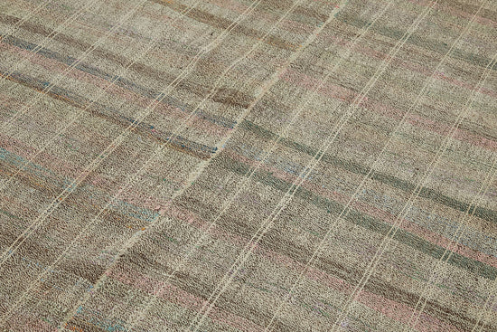 6x10 Grey Anatolian Kilim Rug - 43461