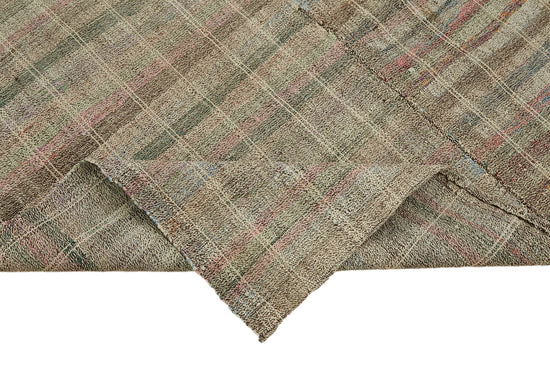 6x10 Grey Anatolian Kilim Rug - 43461