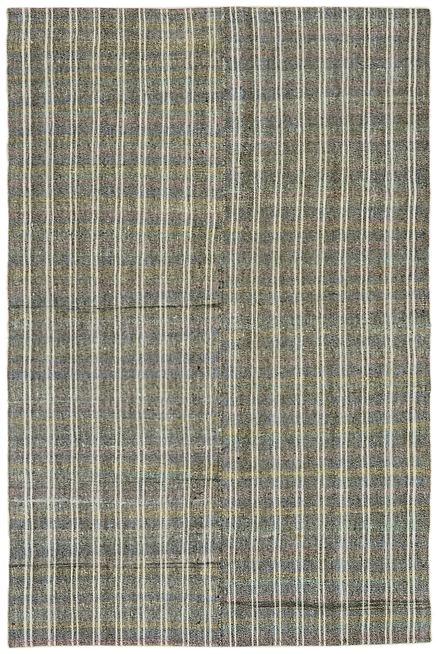 5x8 Multicolor Anatolian Kilim Rug - 43462