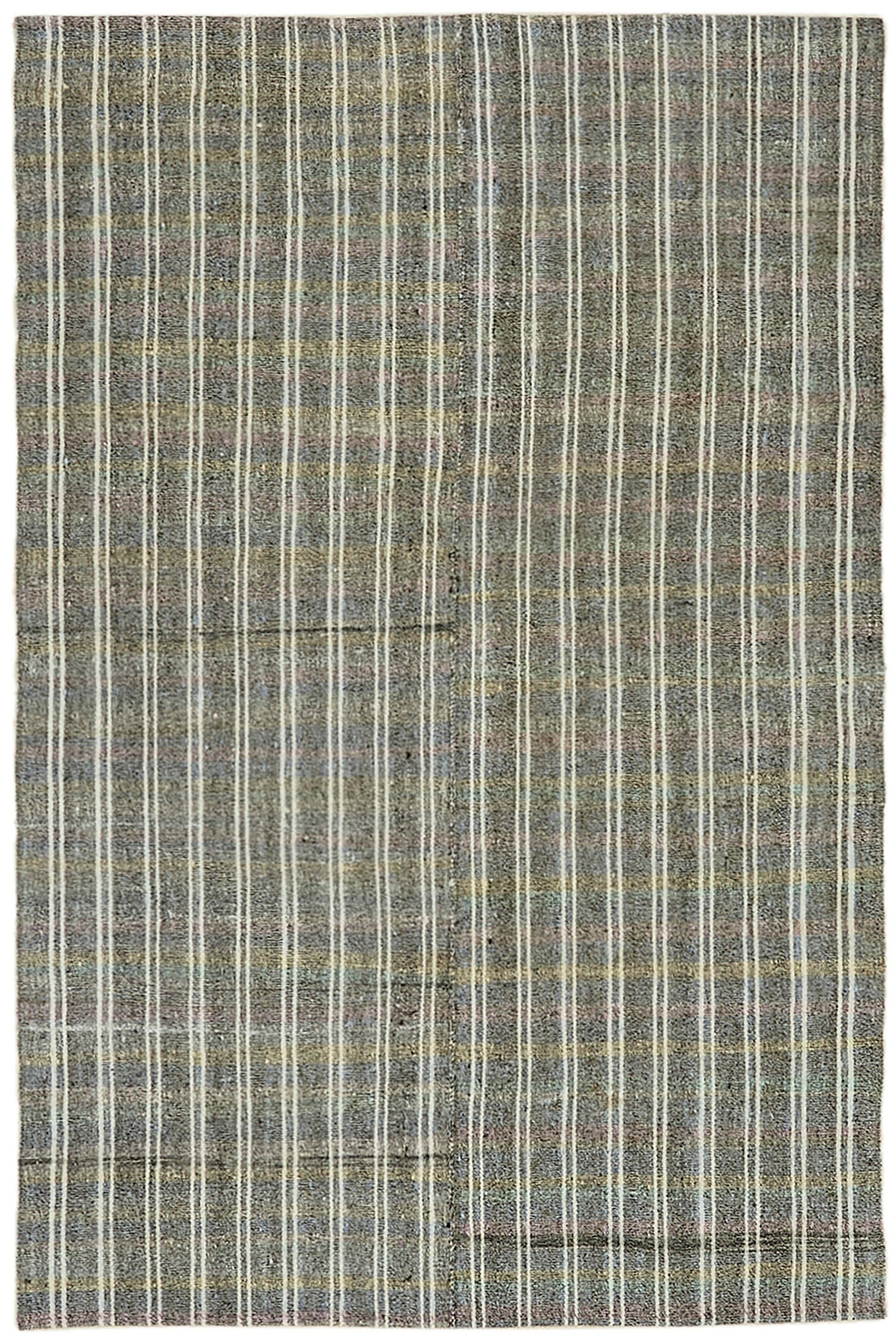 5x8 Multicolor Anatolian Kilim Rug - 43462